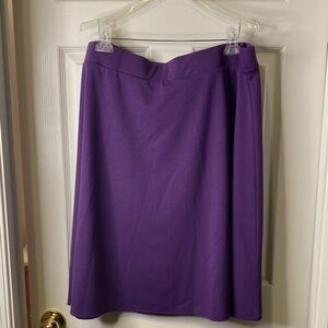 Anthony Richards Vibrant Purple A-Line Skirt